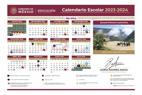 Calendario Escolar A Sinaloa Tortillas De Harina Imagesee