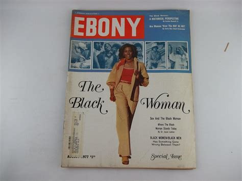 vintage august 1977 ebony magazine sex and the black woman special issue 1886465204