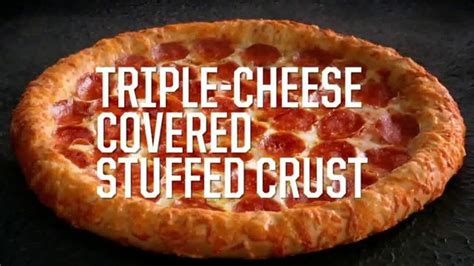 Pizza Hut Triple Cheese Covered Stuffed Crust Pizza Tv Spot Get It