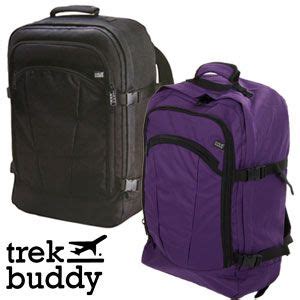 1 piece of cabin baggage and 1 handbag or a laptop bag is allowed inside the cabin. •Trek Buddy: Carry-On Cabin Luggage •Ideal for carry on ...