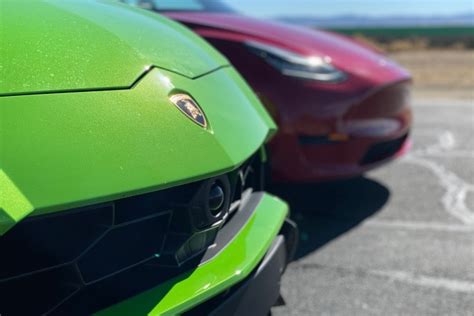 Lamborghini Urus Vs Tesla Model Y Which Is Faster Edmunds