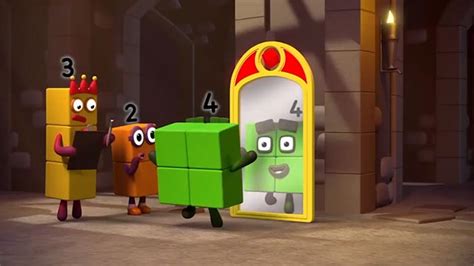 Numberblocks S04e04 Mirror Mirror Itoons آموزش زبان و پرورش کودک