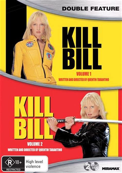 Buy Kill Bill Vol 1 2 2 Movie Pack Dvd Sanity