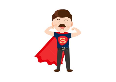 Padre Superman D A Del Padre Dibujos Animados Hechos A Mano Por Hombres Png Dibujos Animados