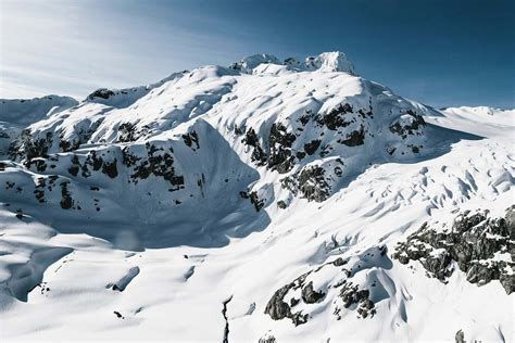 Snow Glacier Mountains During Daytime Glacier Image Free Stock Photo
