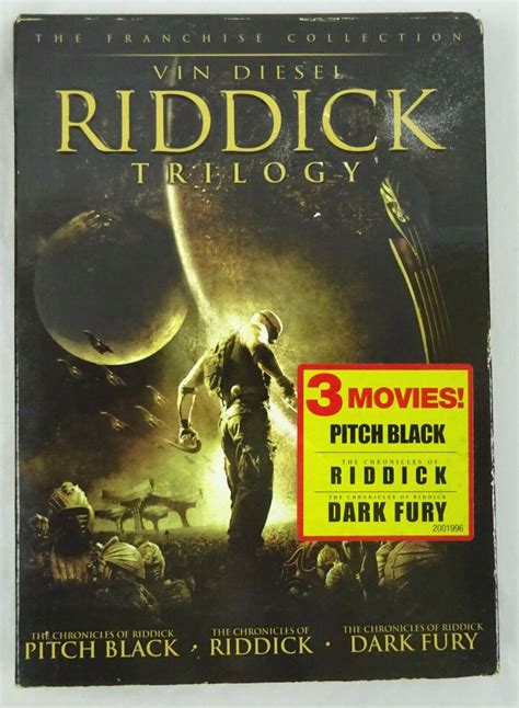 The Chronicles Of Riddick Trilogy 2 DVD 2006 Widescreen Unrated