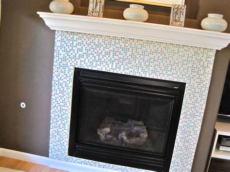 House Tour Mosaic Tile Fireplace Fireplace Tile