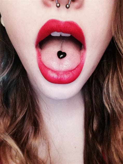 Tongue Pierced On Tumblr