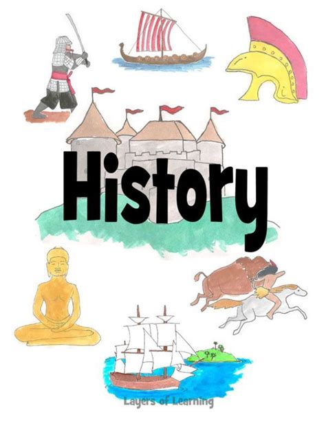 History Binder Cover Printable