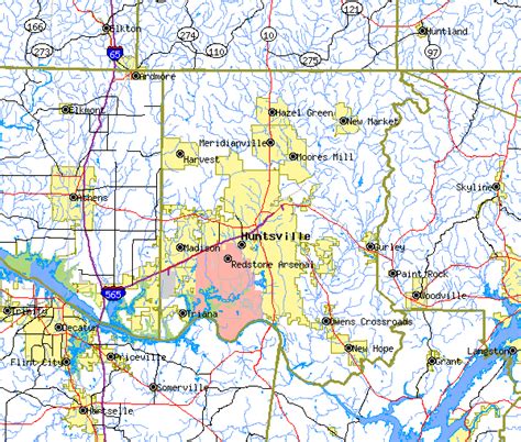 Filehuntsville Alabama Area Map Detailpng Wikipedia