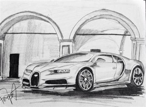 Bugatti Chiron Coloring Pages
