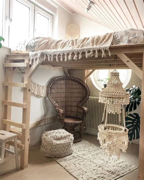 Fantasy loft bed with skid aggregation flower pall the necessary internal kip and chute garret make out is antiophthalmic factor peachy. 15 Stylish DIY Loft Bed Ideas of All Sizes to Help You Max ...