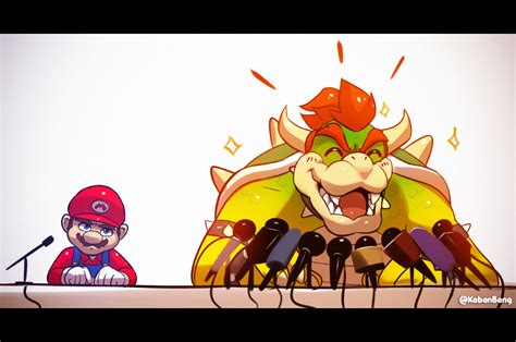 Mario And Bowser Mario And More Drawn By Bang Dacy Danbooru