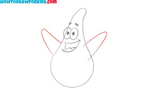 How To Draw Patrick Star Easy Drawing Tutorial For Kids