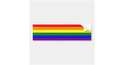 Gay Pride Bumper Sticker Zazzle