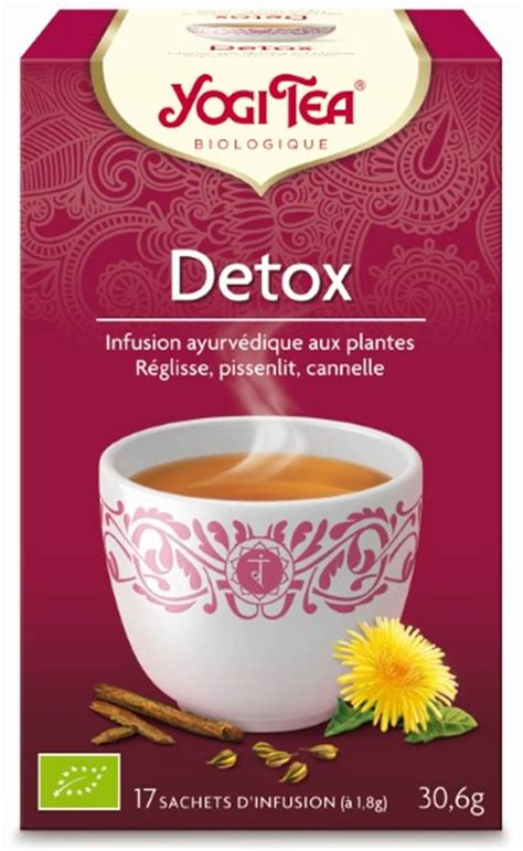 Yogi Tea Detox Infusion Ayurvédique Comptoirs De Magellan Comptoirs De