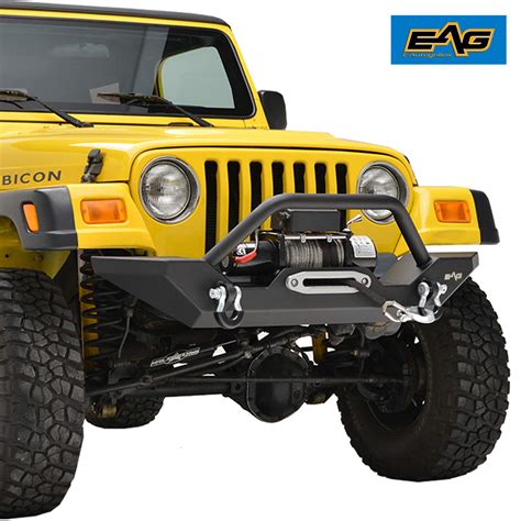 Auto Parts And Vehicles Tubular Hd Rock Crawler Front Bumperwinch