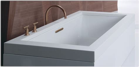 Best bathtubs for your home. KOHLER K-1137-0 Underscore 6-Foot Acrylic Bath, White ...
