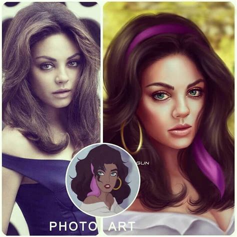 Artist Reimagines Disney Characters As Celebrities And The Result Is