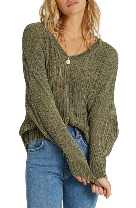 Billabong Higher Ground Chenille Sweater Nordstrom Sweaters