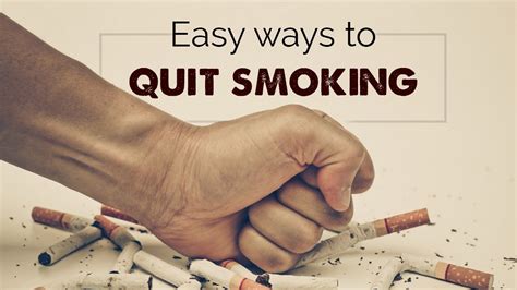 Easy Ways To Quit Smoking Tips On How To Quit Smoking Health And