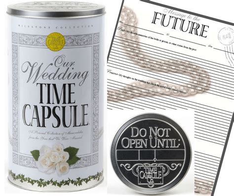 Wedding Time Capsule And Message To The Future Letter Time Capsule