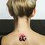 40  Beautiful Back Neck Tattoos For Women TattooBlend