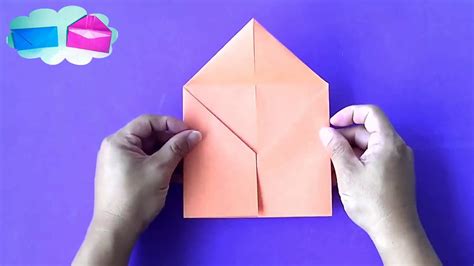 Cara Membuat Origami Sampul Surat Youtube