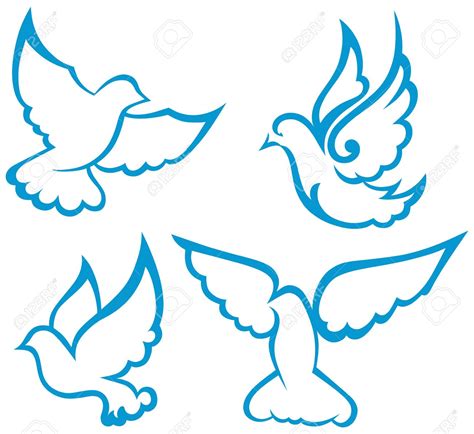 Holy Spirit Dove Drawing At Getdrawings Free Download