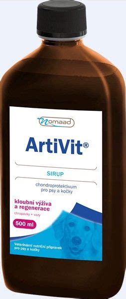 Nomaad Artivit Sirup 500ml Vitamínyminerályoleje Alkapet