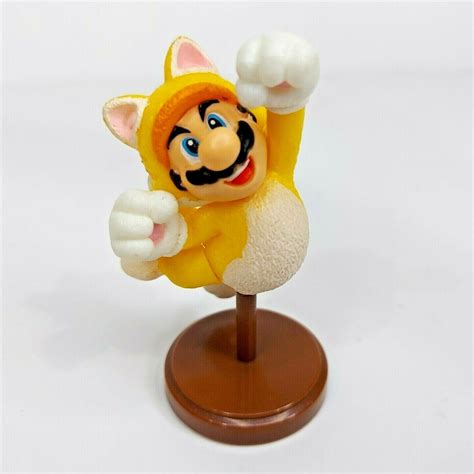 Super Mario 3d World 2 Cat Mario Choco Egg Figure Gashapon 4592683705