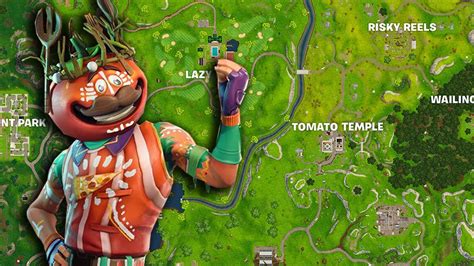 New Tomato Temple Location In Fortnite Rip Tomato Town Youtube