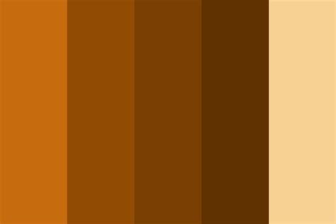 I work in one and here's the general recipe: brown sugar milk tea Color Palette