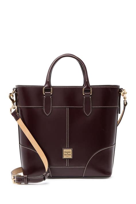 Dooney And Bourke Selleria Leather Editors Tote Lyst