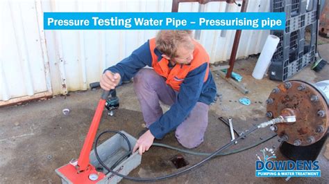 What We Do Pressure Testing Piping Youtube