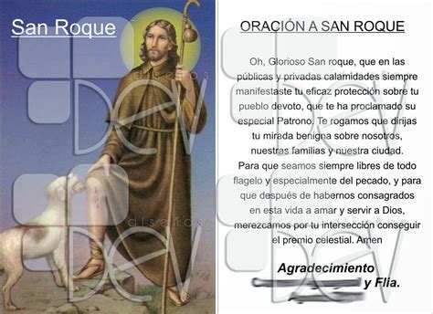 Oraciones Católicas Oración A San Roque