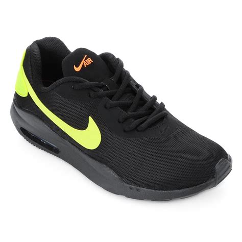 Tenis da moda feminino tenis da nike feminino tenis de basquete tenis para sair tenis sneakers masculino sapatos esporte sapatos femininos nike melhores tênis sapatos nike. Tênis Nike Air Max Oketo Masculino - Preto e Verde Limão ...