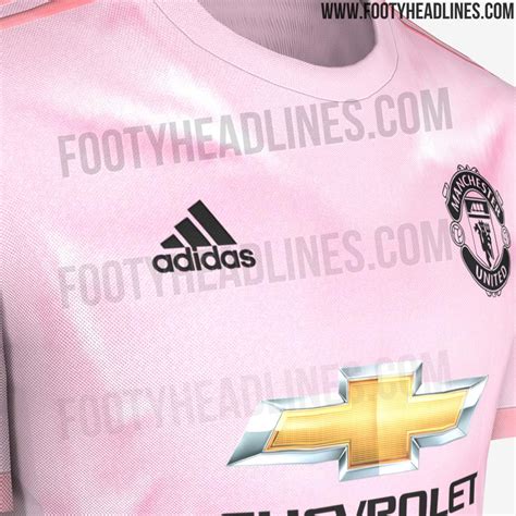 Exclusive Pink Manchester United 18 19 Away Kit Leaked Footy Headlines