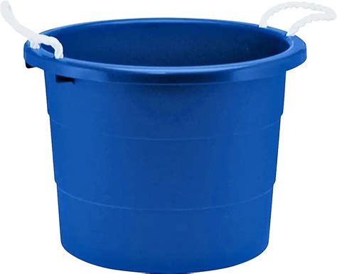 United Plastics Tu0014 Tub 20 Gallon Rope Handle Utility Tubs Over 8