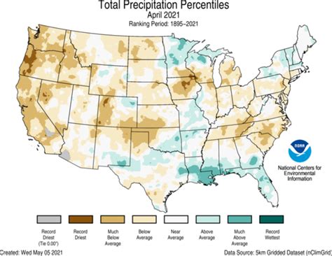 Assessing The Us Climate In April 2021 News National Centers For