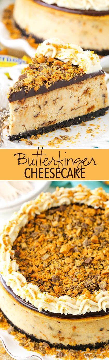 Butterfinger Cheesecake Recipe Butterfinger Dessert Recipe Recipe Cheesecake Recipes