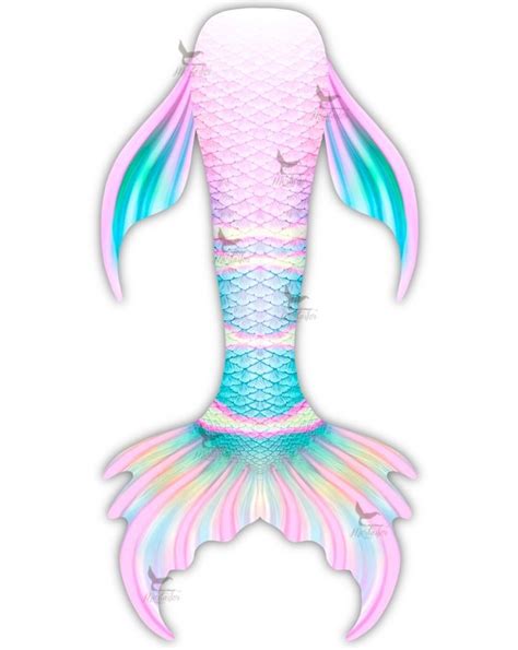 Cotton Candy Wrasse Whimsy Fantasea Mermaid Tail By Mertailor Mermaids