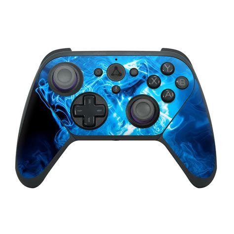 Amazon Luna Game Controller Skin Blue Quantum Waves By Gaming Decalgirl