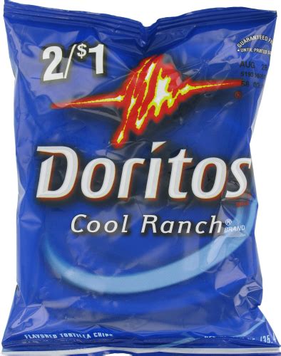 Doritos Cool Ranch Tortilla Chips 125 Oz Fred Meyer