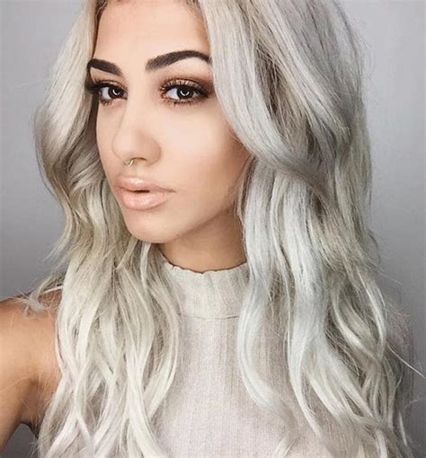 It might seem strange to pair a rather understated hairstyle with dyed hair, but this combination is not to mention, the dye here helps bring out the color even better as it is just highlighted with sides being. Top 40 Blonde Hair Color Ideas