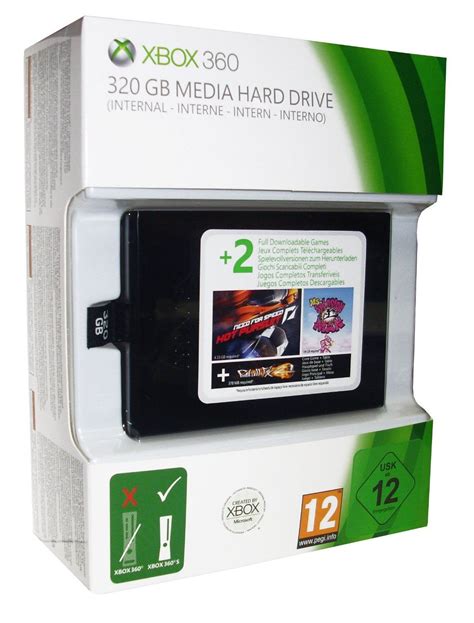 Xbox 360 Slim 320 Gb Hard Drive