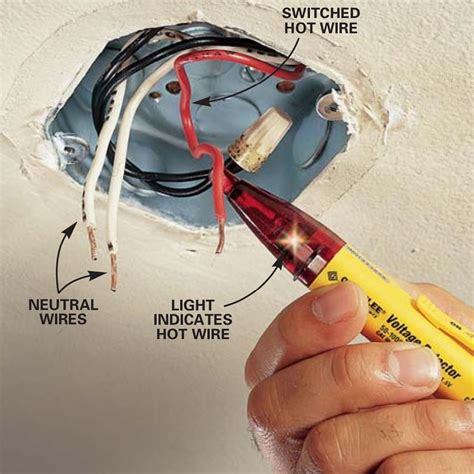 No house seems to have exactly the right lights, in the in this improvement, we'll look at some basic electrical techniques, and then add a light near an electrical outlet. How to Hang a Ceiling Light Fixture | Family Handyman