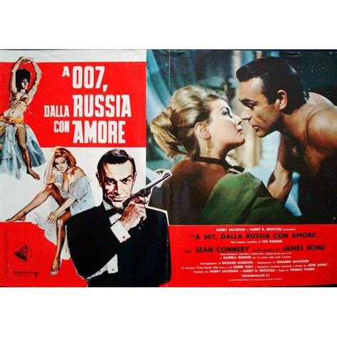 james bond from russia with love italian fotobusta movie poster