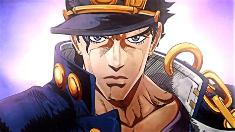 Jotaro Kujo First Appearance Stardust Crusaders Eng Subbed Hd
