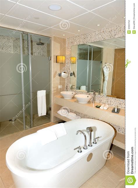 Bathroom In The Modern Luxury Hotel Stock Photo Image Of